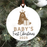 Baby's First Christmas Ornament 2025 | Brown Bear