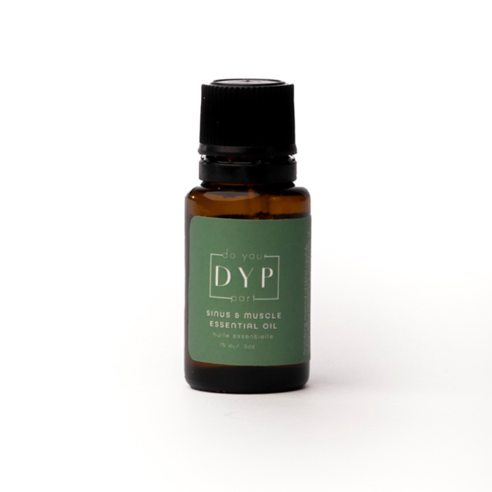 Sinus & Muscle Essential Oil Blend | Peppermint | 15mL