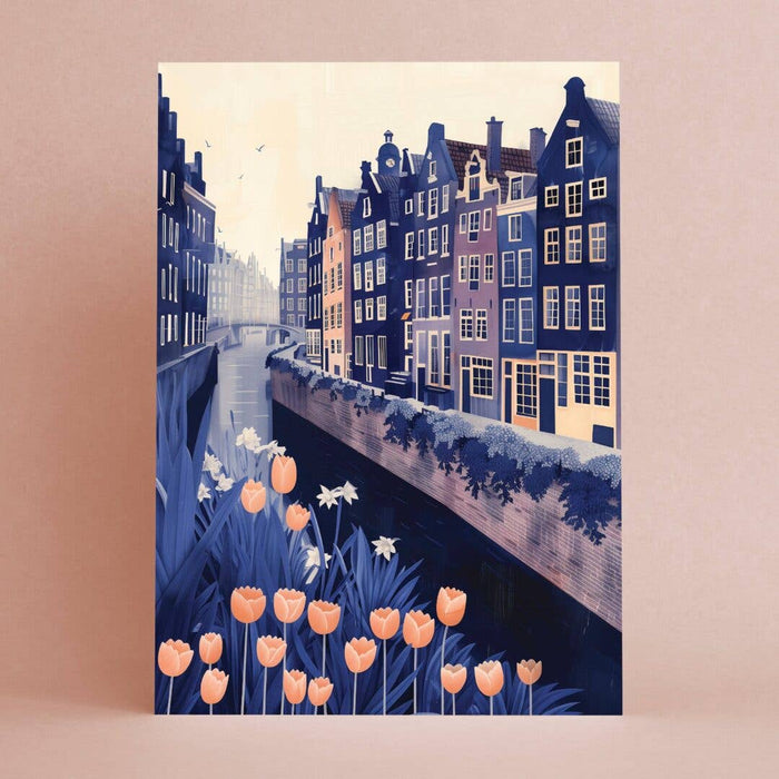 Walk along the canal | Everyday Greeting Card | Dutch