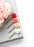 Flower Hair Pins | Ombre Set | Red Coral and Peach Roses