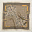 Vintage Chain & Paisley Print Square | Scarf