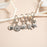 18K Gold PVD Stainless Steel Coin Pendant Huggie Earrings