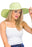 Thin Light-Weight Floppy Straw Beach Sun Hat