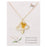 Vintage Toadstool Dried Flower Necklace