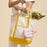Ecofriendly Cotton Canvas Carry Tote with Charm Holder