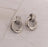 Double Round Stud Earring