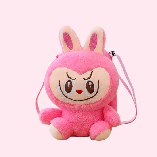 8" Labubu Inspired Plush Backpack