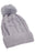 Whisker Coil Knitted Sherpa Fleece Lined Beanie