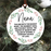 Grandma Definition Christmas Ornament