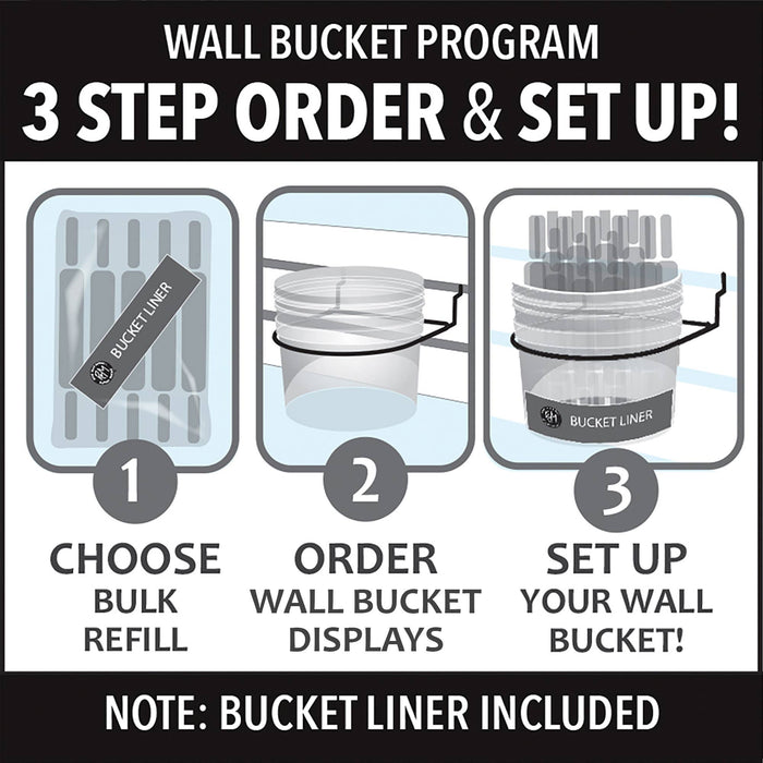 Wall Bucket Refill Silicone Sponge /20