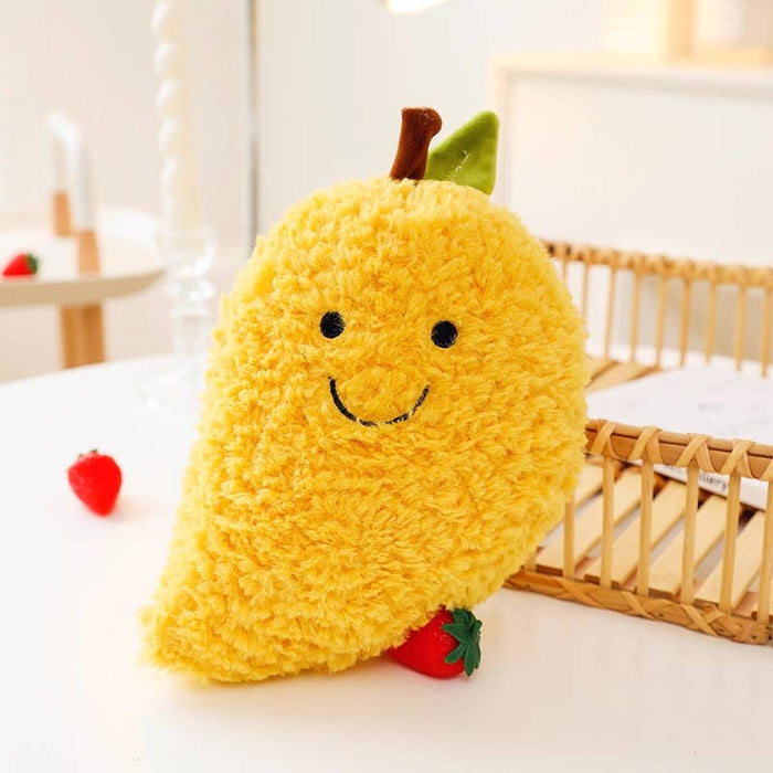 8" Pineapple/Mango/Lemon/Strawberry Furry Plush