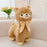 10" Lama with bow Plush