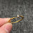 18K Gold Plated Stainless Steel Wavy Ring