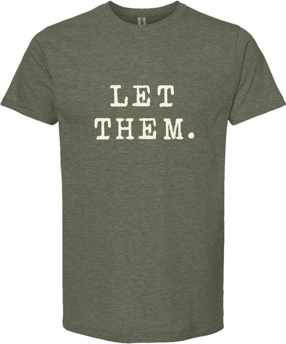 Let them tee | graphic screen printed tshirt | 6 colors