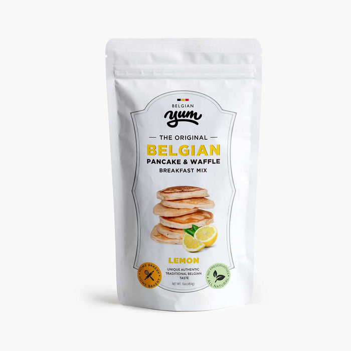 Belgian Pancake and Waffle Breakfast Mix – Lemon