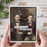 Funny Christmas Card. Bourbon Is Just Vegan Eggnog.