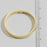 Stainless Steel Wide Ribbed Bangle Bracelet