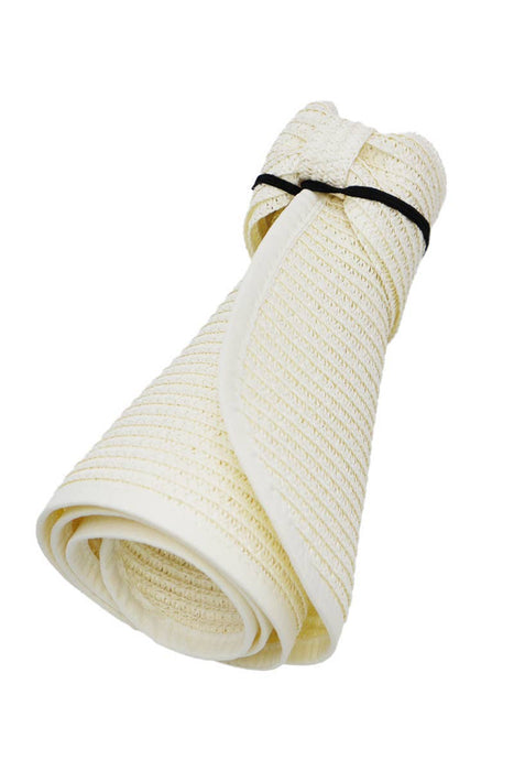 Pack And Go Paper Straw Wide Roll-up Sun Hat