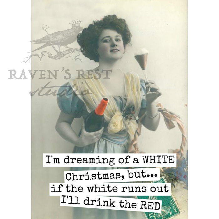 I'm Dreaming of a WHITE Christmas, But... If The White...