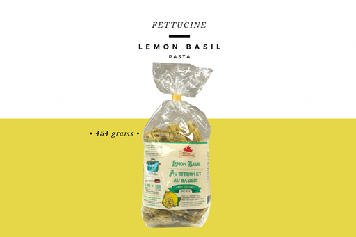 Lemon Basil Fettuccine Pasta