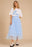TIERED TULLE MESH MAXI-MIDI SKIRT