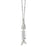 Silver Fish Bones Necklace