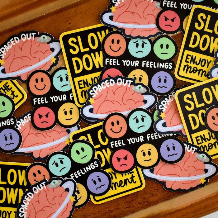 Slow Down Enjoy The Moment Sticker