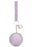 Pearlescent Macaron Compact Mirror Key Chain