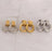Double Round Stud Earring