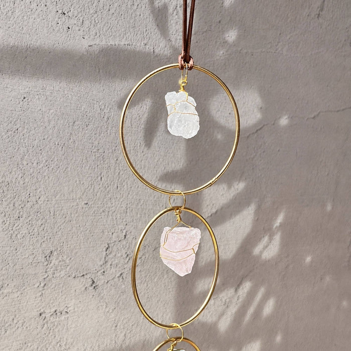 Crystal Wall Hanging – Spiritual Boho Home Decor