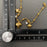 18K Gold Plated Stainless Steel Heart Charm Bracelet - FGS