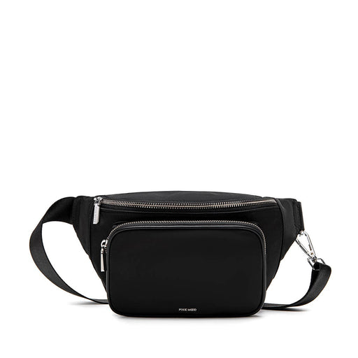 Aaliyah - Recycled Nylon Fanny Pack - Black Nylon
