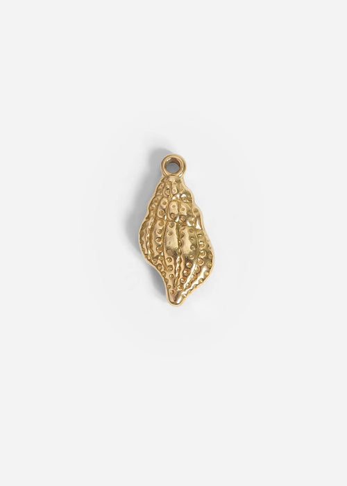 18K Gold PVD Stainless Steel Conch Seashell Charm