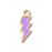 Lightening Bolt Colored Charm