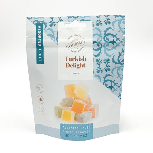 Turkish Delight Assorted Fruit 100g bags