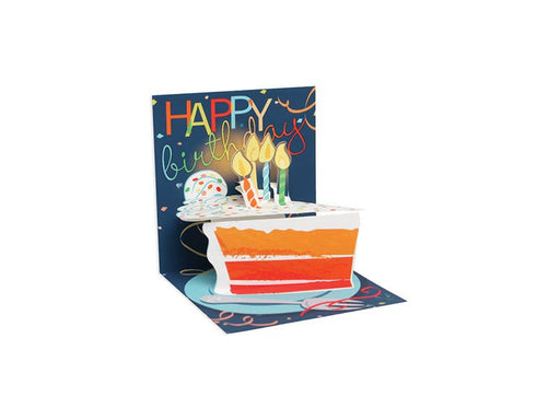 Big Slice Of Cake Birthday Mini Pop-Up Card