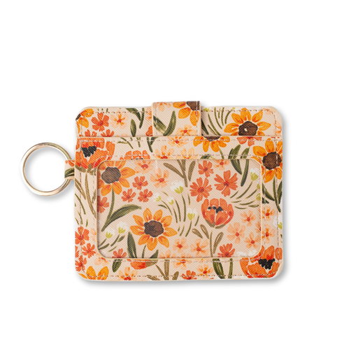 Sunny Poppies Card Wallet
