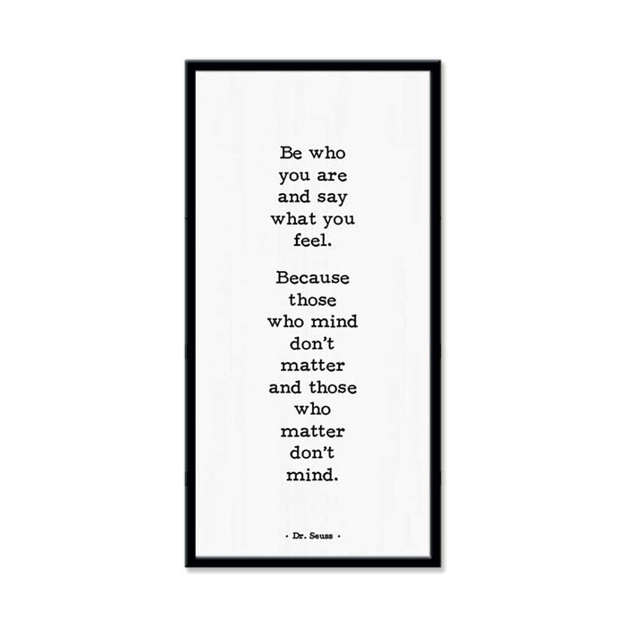 Be Who You Are | Wood Sign