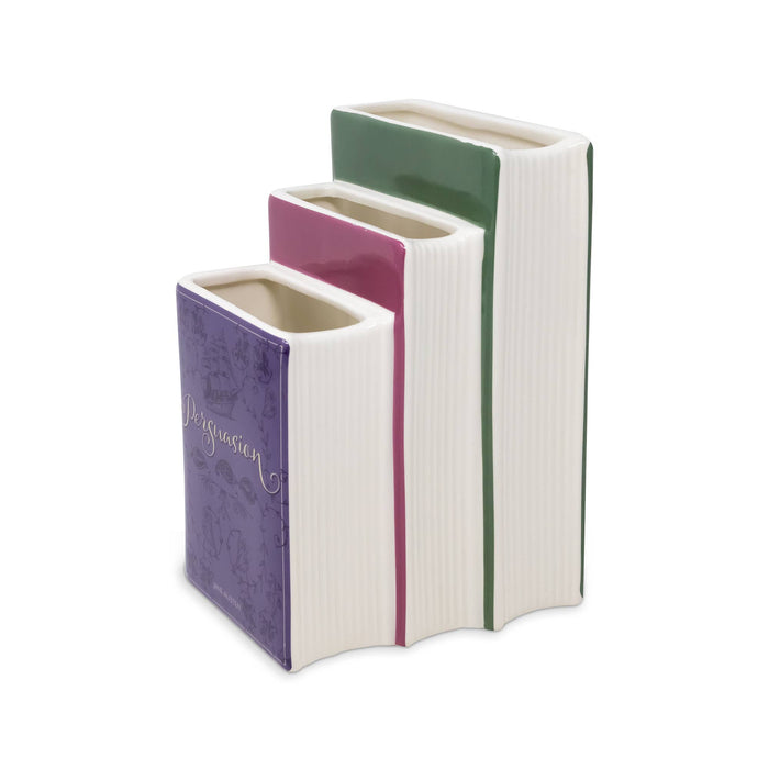 Triple Book Vase, Jane Austen