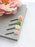 Flower Hair Pins - Pink and Green