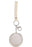 Pearlescent Macaron Compact Mirror Key Chain