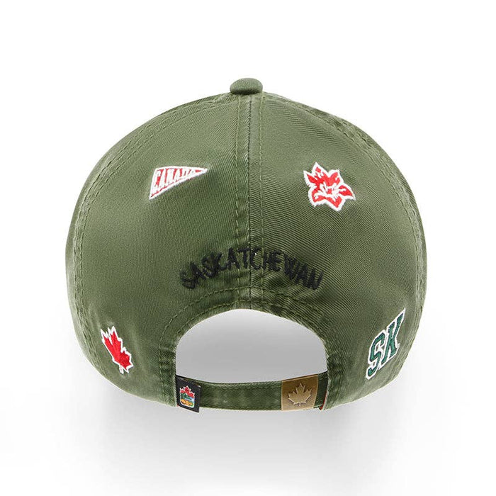 Saskatchewan Icons All-Over Cotton Cap