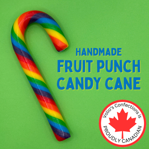 Fruit Punch Large Handmade Candy Cane