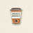 Double Double Coffee Cup Enamel Pin – Canadian Maple Leaf Souvenir Gift Lapel Pins