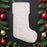 Luxurious Plush Gold Sequin Christmas Stockings