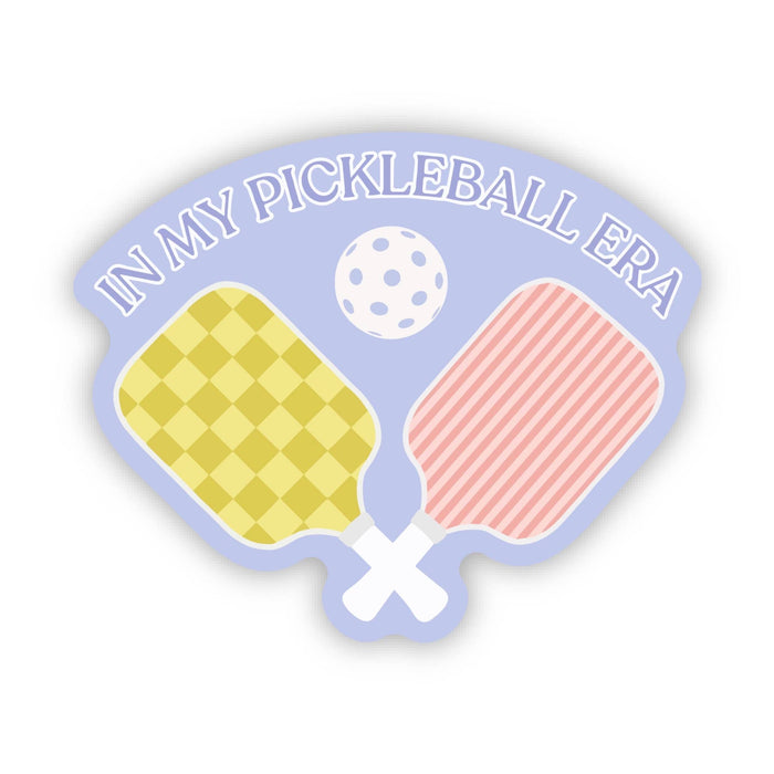 In My Pickleball Era Sticker 3x2.4in