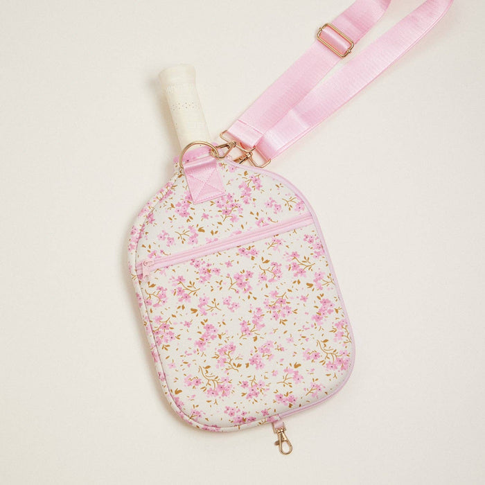 Boho-Floral-Neoprene-Pickleball-Paddle-Bag