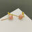 Enamel Rose Flower Ear Studs