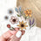 Clear Floral Favorites Sticker, 3x2.5in