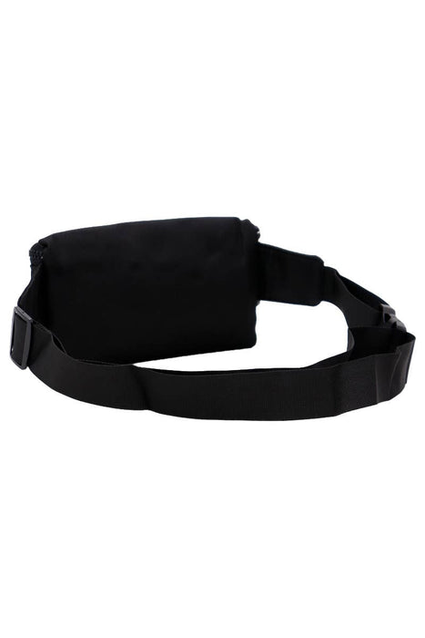 Black Double Zip Belt Bag Fanny Pack